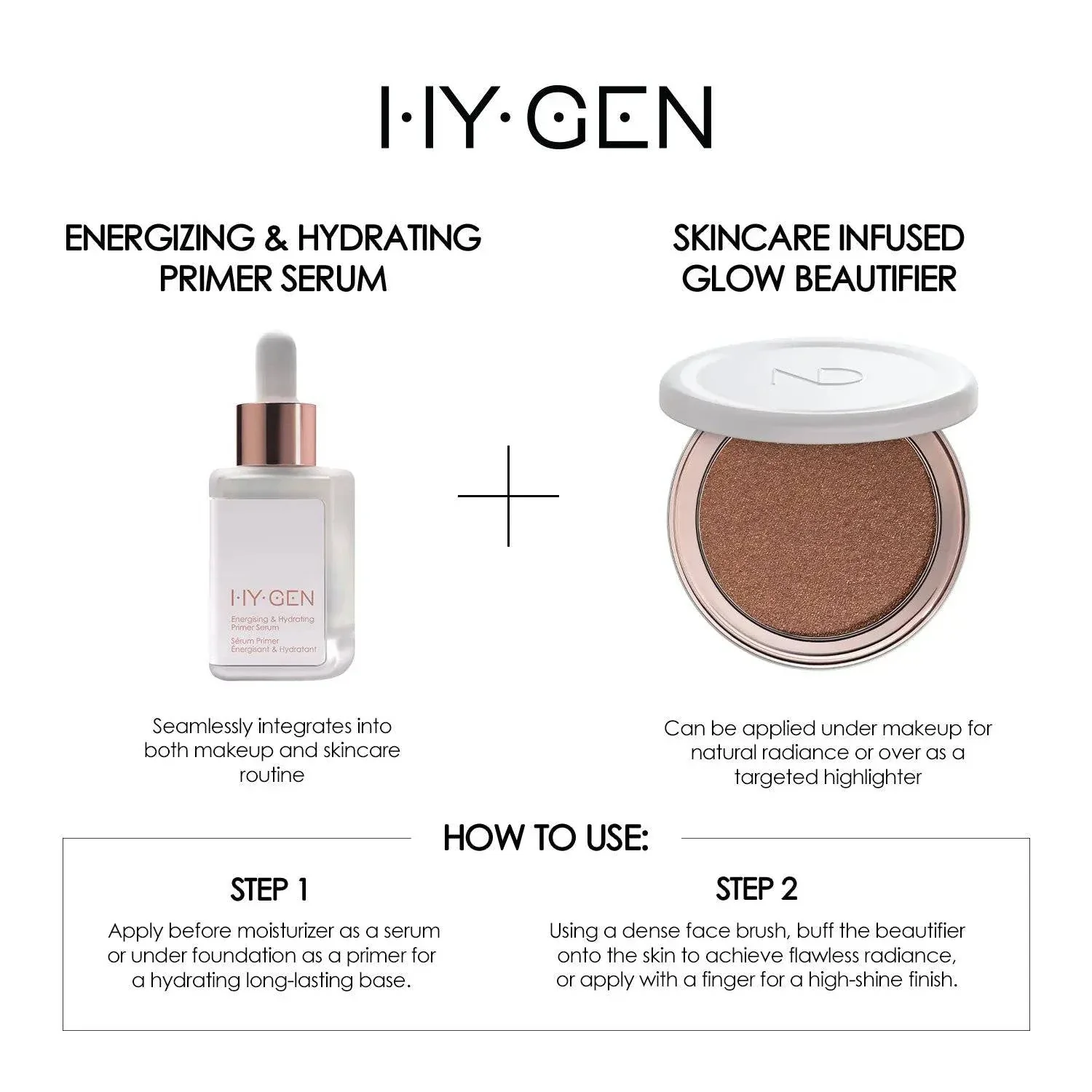 HY-GEN SKINCARE INFUSED GLOW BEAUTIFIER - אבקת הארה היי-ג'ן ביוטיפייר - Image 15