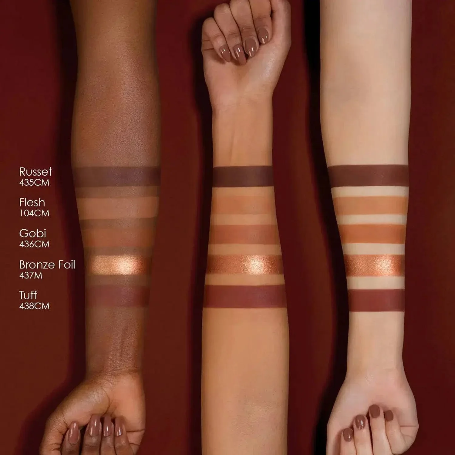 MINI BRONZE EYESHADOW PALETTE - פלטת צלליות לעיניים מיני ברונז - Image 3