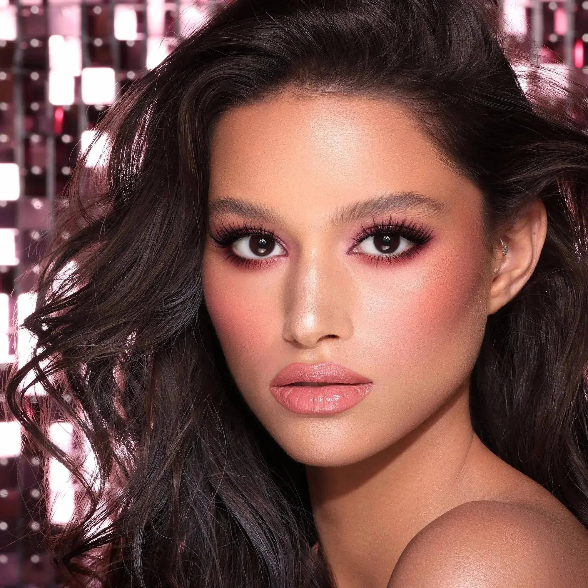 MINI CRUSH EYESHADOW PALETTE KIT - סט פלטת צלליות לעיניים מיני קראש ומברשת - Image 2